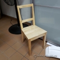 Blonde Wood Guest Chair